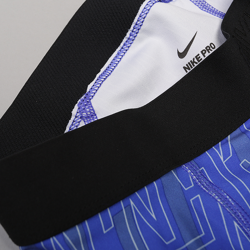 женские синие шорты Nike Pro Hyper Cool Training Shorts 830598-452 - цена, описание, фото 4